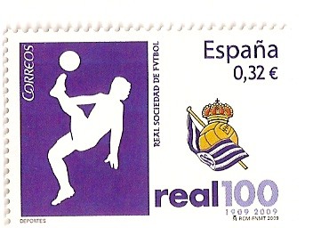 Centenario del Club de futbol Real Sociedad.