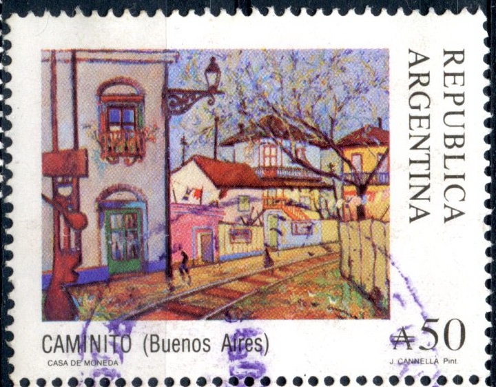ARGENTINA_SCOTT 1618B.01 VIEJO ALMACEN (J. CANNELLA). $0.50