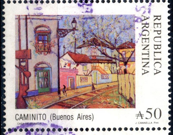 ARGENTINA_SCOTT 1618B.02 VIEJO ALMACEN (J. CANNELLA). $0.50