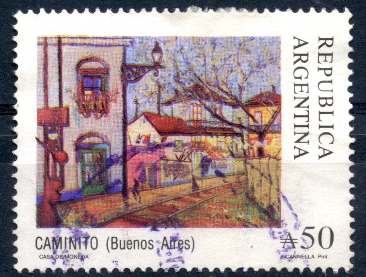 ARGENTINA_SCOTT 1618B.08 VIEJO ALMACEN (J. CANNELLA). $0.50