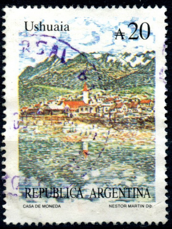 ARGENTINA_SCOTT 1635B USHUAIA. $1.60