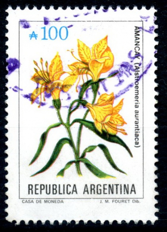 ARGENTINA_SCOTT 1686.02 AMANCAY. $0.25
