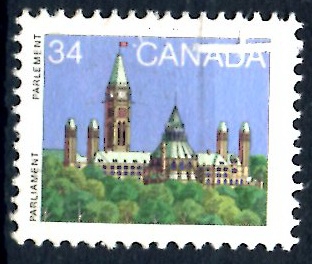 CANADA_SCOTT 925.03 BIBLIOTECA DEL PARLAMENTO. $0.20