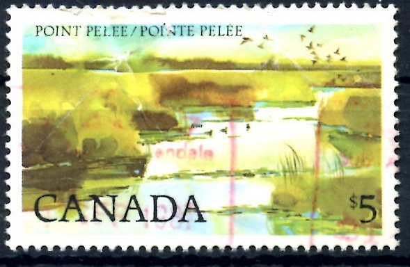 CANADA_SCOTT 937 PARQUE NACIONAL POINT PELEE. $2.25