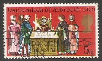 Signing the Declaration of Arbroath