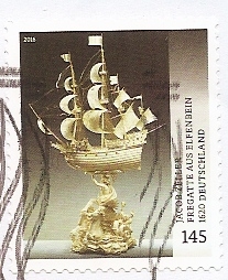 Fragata de Marfil - 1620  por Jacob Zeller
