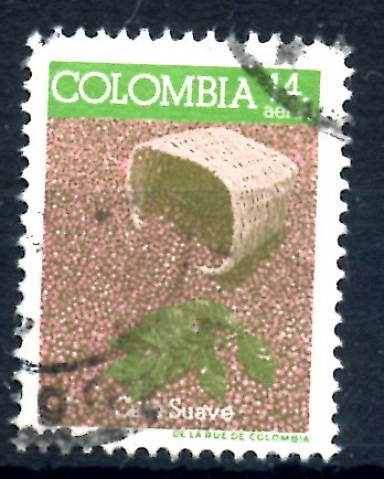 COLOMBIA_SCOTT C743.02  GRANO DE CAFE. $0,20