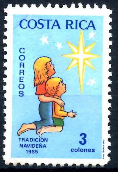 COSTA RICA_SCOTT 338A.02 NAVIDAD. $0,25