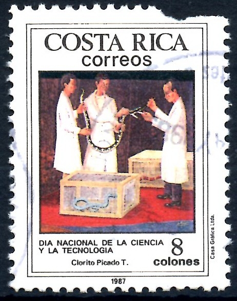 COSTA RICA_SCOTT 386.02 DIA NACIONAL DE LA CIENCIA Y LA TECNOLOGIA. $0.25