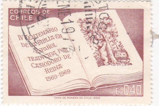 IV CENTENARIO DE LA BIBLIA EN ESPAÑOL