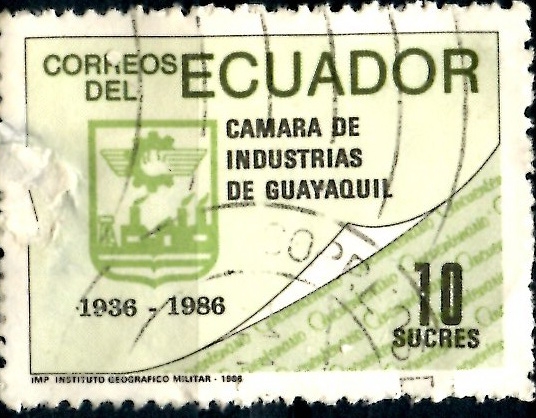 ECUADOR_SCOTT 1144 CAMARA DE INDUSTRIAS DE GUAYAQUIL. $0,20