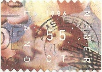 NAVIDAD 1996. SERIE ÁNGELES Nº 4. YVERT NL 1566