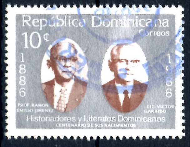 REP DOMINICANA_SCOTT 979 RAMON EMILIO JIMENEZ Y VICTOR GARRIDO. $0,20