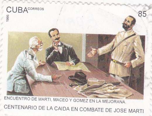 CENTENARIO DE LA CAIDA EN COMBATE DE JOSÉ MARTÍ