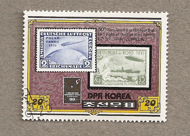 50 Aniv. del vuelo del Zeppelin al Polo Norte