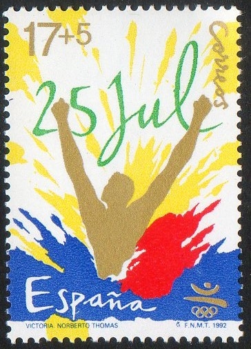 3214- Juegos de la XXV Olimpiada Bar-celona '92.Victoria.