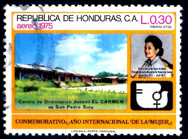 HONDURAS_SCOTT C578.01 AÑO INTERNACIONAL DE LA MUJER. $0,35
