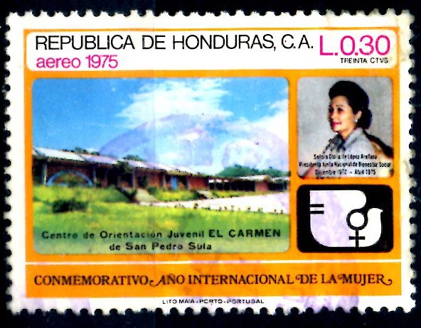 HONDURAS_SCOTT C578.02 AÑO INTERNACIONAL DE LA MUJER. $0,35