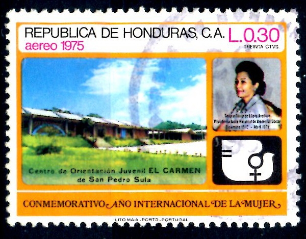 HONDURAS_SCOTT C578.03 AÑO INTERNACIONAL DE LA MUJER. $0,35