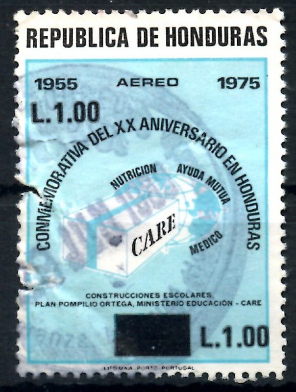 HONDURAS_SCOTT C738 NUTRICION AYUDA MUTUA. $0,40