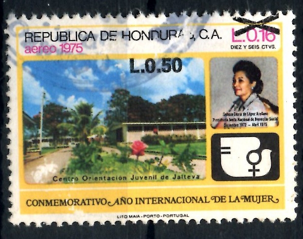HONDURAS_SCOTT C781 AÑO INTERNACIONAL DE LA MUJER. $0,40