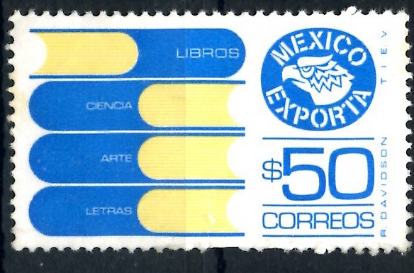 MEXICO_SCOTT 1133.04 MEXICO EXPORTA, LIBROS. $0,20