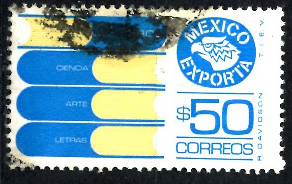 MEXICO_SCOTT 1133.05 MEXICO EXPORTA, LIBROS. $0,20