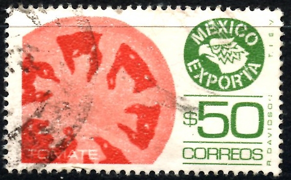 MEXICO_SCOTT 1493.01 MEXICO EXPORTA, TOMATES. $0,20