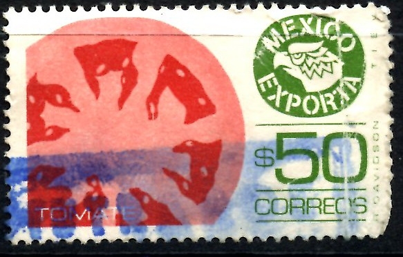 MEXICO_SCOTT 1493.02 MEXICO EXPORTA, TOMATES. $0,20