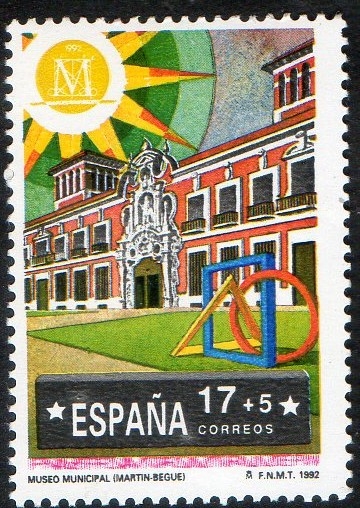 3228- Madrid Capital Europa de la Cultura 1992.Museo Municipal.