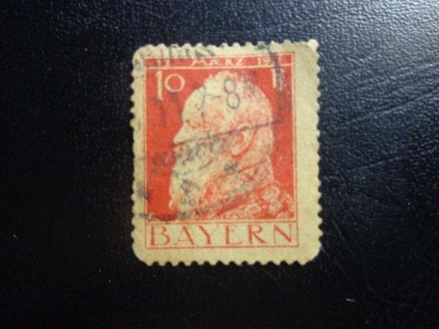 Prince Regent Luitpold Bayern/Bavaria Stamps