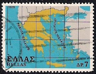 Mapa de Grecia