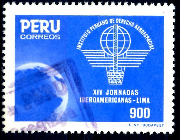 PERU_SCOTT 858.01 14º JORNADAS IBEROAMERICANAS DEFENSA AEREA. $0,60