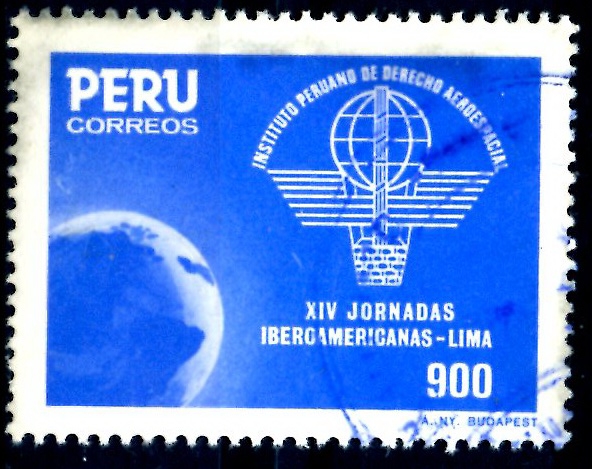 PERU_SCOTT 858.02 14º JORNADAS IBEROAMERICANAS DEFENSA AEREA. $0,60