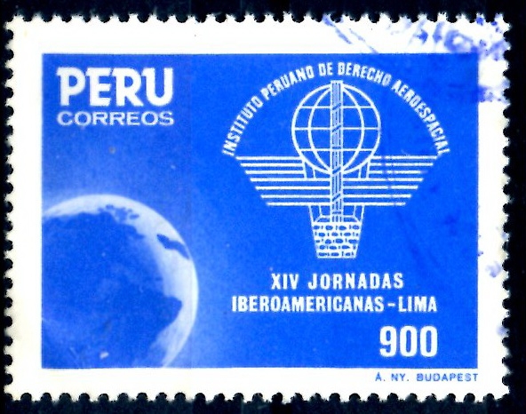 PERU_SCOTT 858.04 14º JORNADAS IBEROAMERICANAS DEFENSA AEREA. $0,60