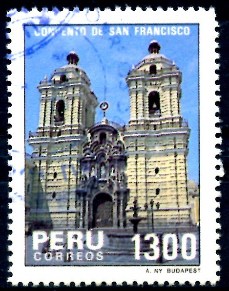 PERU_SCOTT 861.02 CONVENTO DE SAN FRANCISCO. $0,60