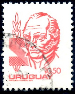 URUGUAY_SCOTT 1075.01 ARTIGAS. $0,20