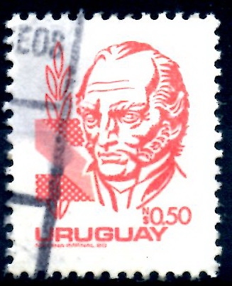 URUGUAY_SCOTT 1075.02 ARTIGAS. $0,20