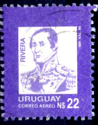URUGUAY_SCOTT 1204.01 RIVERA. $0,20