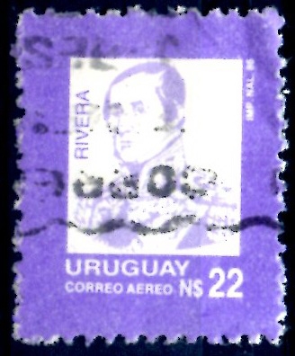 URUGUAY_SCOTT 1204.02 RIVERA. $0,20
