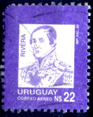 URUGUAY_SCOTT 1204.03 RIVERA. $0,20