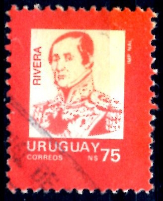 URUGUAY_SCOTT 1211A.02 RIVERA. $0,25