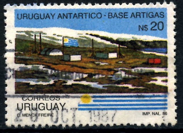 URUGUAY_SCOTT 1239.01 ESTACION ANTARTICA ARTIGAS. $0,20