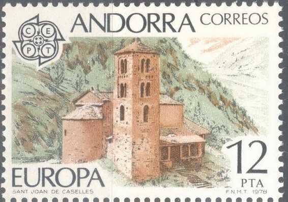 ANDORRA_SCOTT 104 EUROPA. $1.00