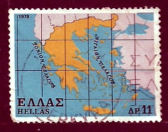 Mapa de Grecia