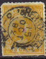 HOLANDA Netherlands 1891-94 Scott 40 Sello Princesa Wihelmina Usados