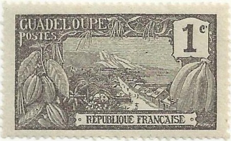 EMISIONES DE 1905-07. MONTE HOUËLMONT, VALOR FACIAL 1 ct. YVERT GP 55