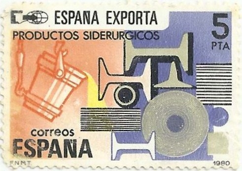 ESPAÑA EXPORTA. PRODUCTOS SIDERÚRGICOS. EDIFIL 2563