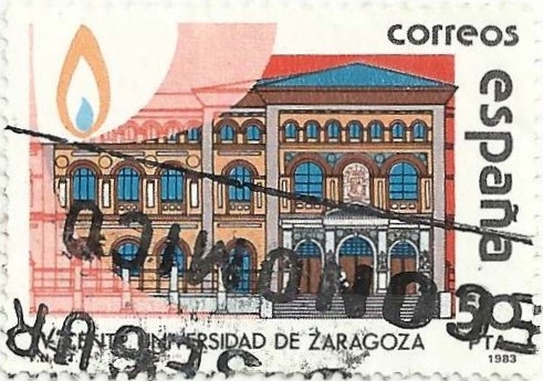 GRANDES EFEMÉRIDES. IV CENTENARIO UNIVERSIDAD DE ZARAGOZA. EDIFIL 2717