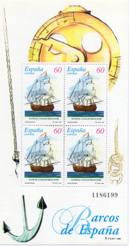 3416 - Barcos de Época. Navío el Catalán.